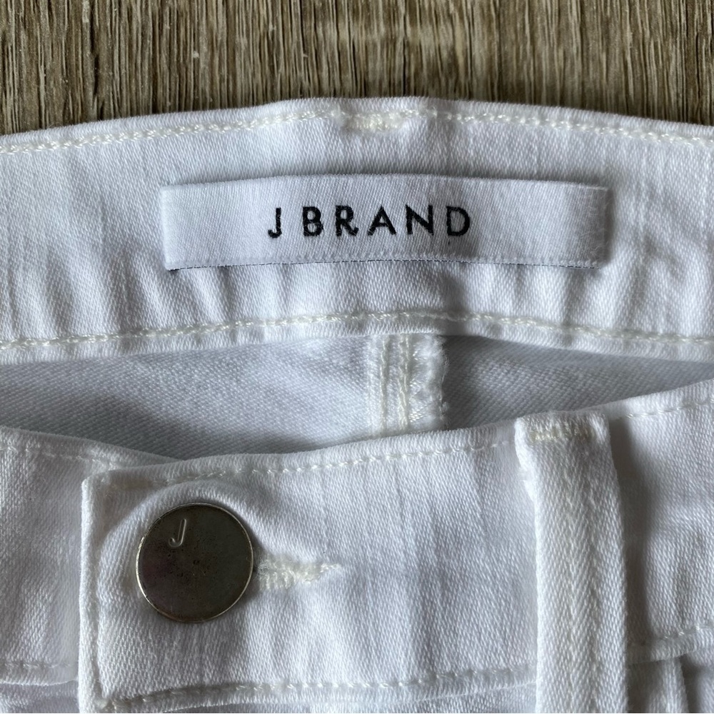 J Brand Maria High Rise White Skinny Jeans Size 29 - Picture 4 of 11